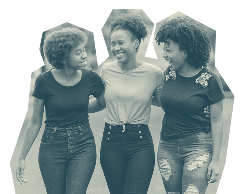 Group of 3 women